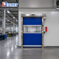 Pintu Gulung Cepat PVC untuk Area Pengamanan Mesin, Pintu Keamanan Industri Buka Cepat