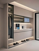 Armoires de rangement modulaires pour chaussures pour projets de rénovation d'appartements |   Usine OEM