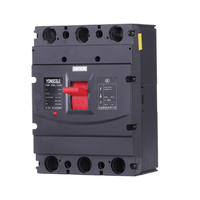 Interruptor Automático de Caja Moldeada (MCCB) 3P 4P con Unidad de Disparo Térmico Magnético/Electrónico para Protección de Distribución de Energía Industrial