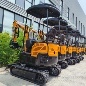 Phi công phím điều khiển Nhật Bản động cơ giá rẻ nhất theo dõi cao su mini bánh xích máy xúc 1500kg HT15 thủy lực nhỏ Digger Micro <span class=keywords><strong>Bagger</strong></span> - Product Image 1