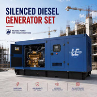 Grupo Electrógeno Diésel Súper Silencioso Trifásico de 200kW-500kW 200kVA-500kVA 50/60Hz Refrigerado por Agua con ATS en Oferta