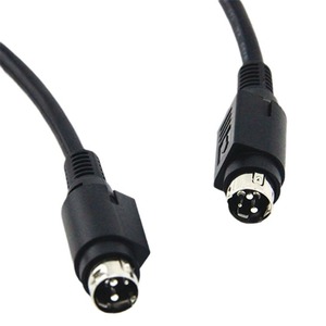 <span class=keywords><strong>Cable</strong></span> de impresora Mini Din de alta corriente personalizado de fábrica de 3 pines macho a macho Din 3P interfaz Hosiden enchufe de alimentación grande Mini Din - Product Image 2