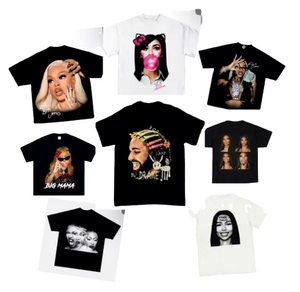 T-shirts Vintage de Mode en Gros, T-shirts Imprimés de Haute Qualité pour Femmes, Streetwear, T-shirts en Coton Grande Taille pour Femmes - Product Image 1