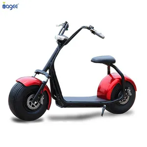 2024 EU/US Warehouse EEC COC 60V 1500W 2000W Chopper Electric Scooters Motorcycle Fat Citycoco Mopped Wide Wheel E Bike Scooter
