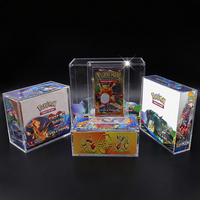 CAIYA – boîte de protection en acrylique, accessoires TCG personnalisés, produits en gros, ETB magnétique, présentoir en acrylique