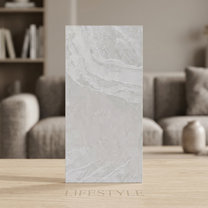 Slatestone Bianco 60x120cm Matte Anti Slip Porcelain <b>Tiles</b> Luxury Stone Collection for Outdoor Spaces - Product Image 5