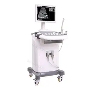 मेडिकल अल्ट्रासाउंड उपकरण में ट्रॉली के साथ SY-A020 15 इंच मॉनिटर अल्ट्रासाउंड स्कैनर