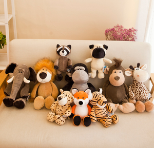 Animales de mapache de cola grande bonitos de alta calidad, juguete de peluche, amigo del bosque, muñeco de mapache pequeño, fabricante directo de animales de cola de suministro - Product Image 5