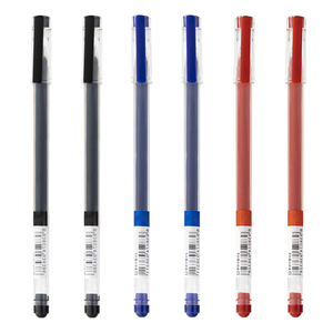 Bolígrafo de Gel de Plástico de Alta Capacidad de 0.5 mm, 1200 Metros de Longitud de Escritura, para Exámenes, Oficina, Material Escolar, Suministros de Papelería, Paquete de 12 Unidades - Product Image 6