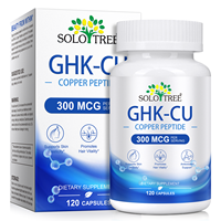 SOLOTREE Solotree Direct Supply Ghk-Cu Complément Alimentaire Peptide de Cuivre Capsules Ghk-Cu pour Soutenir l'Élasticité de la Peau