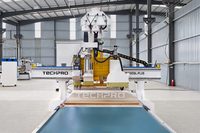 Máquina CNC de Alimentación Automática para Madera, Router CNC ATC, Máquina de Corte y Perforación para Tableros de MDF y Melamina, Máquina para Fabricación de Muebles