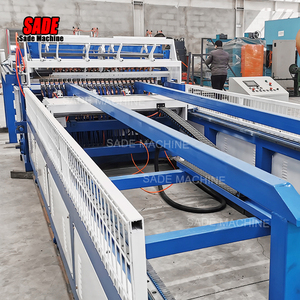 Nueva Máquina Automática para Fabricar Malla de Alambre Soldada Brickforce con Control Táctil PLC <span class=keywords><strong>SADE</strong></span> SADE09, Motor Multivoltaje de Alta Rigidez - Product Image 3