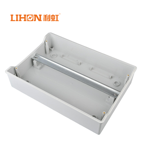 Caja de Distribución de Plástico ABS Impermeable IP65 para Exteriores, Serie <span class=keywords><strong>HA</strong></span>, 5-9-12-18 Vías, Montaje en Superficie, Carcasa para Bus Fotovoltaico, 63A - Product Image 2