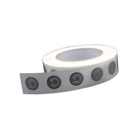 Prix direct usine Mini étiquette NFC 13,56 MHz avec puce RFID, autocollant personnalisé ISO14443A, carte NFC en PET pour contrôle d'accès