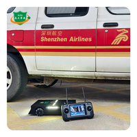 Robot de surveillance sous véhicule télécommandé UVSS/UVIS avec reconnaissance de plaques d'immatriculation et consultation historique pour événements sportifs