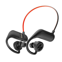 Écouteurs sportifs professionnels à conduction osseuse étanches IPX8 avec carte mémoire pour la natation, la course et le fitness – Casque sans fil