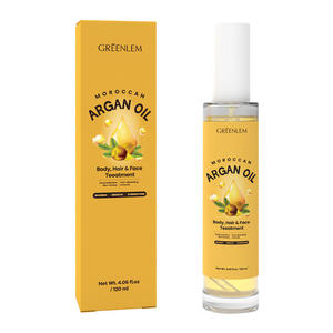 Huile de soin multi-usage à l'argan pour cheveux, visage et corps, réduit la casse des cheveux, hydratation longue durée, lisse les cheveux crépus, soin quotidien - Product Image 1