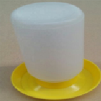 JIATAI vente en gros 1L abreuvoir et mangeoire en plastique durable pour poulet/canard/oie/pigeon/oiseau