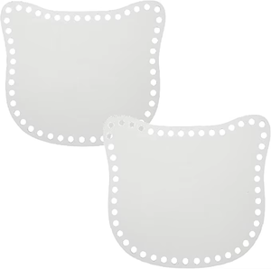 Base de Acrílico Transparente para Tejer Bolsas, <span class=keywords><strong>Cuadrada</strong></span>/Forma de Gato, 180x180mm, Base para Cestas de Ganchillo, Varios Tamaños - Product Image 3