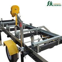 Meilleur prix usine scierie à ruban portable 24.28.36.41 pouces essence électrique diesel pour les travaux de coupe de bois de ferme