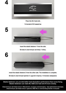 用于PS5/PS5超薄/PC 24x72x16mm毫米铝制机身<span class=keywords><strong>M</strong></span>.2 Alu <span class=keywords><strong>M</strong></span>.2固态硬盘安装冷却库存风扇的雪人Alu铜散热器套件 - Product Image 3