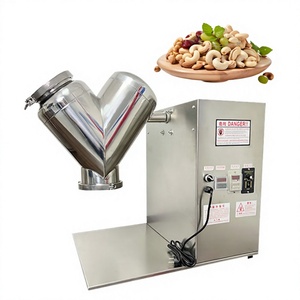 Mezcladora en V de Acero Inoxidable 304 para Laboratorio, para Mezclar Polvo de Alimentos Secos - Product Image 1