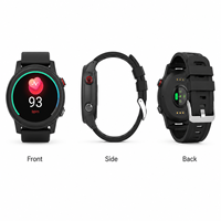 Reloj Inteligente GPS 4G con Resistencia al Agua IP67 para Personas Mayores, Geolocalización, Historial de Rastreo, Monitor de Oxígeno en Sangre y Temperatura