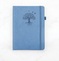 Carnet de notes promotionnel A5 en cuir PU à couverture rigide avec impression de logo personnalisée