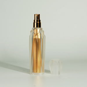 Tarro de plástico para el cuidado de la piel, contenedor de embalaje de lujo de alta calidad, botella de loción acrílica personalizada - Product Image 4