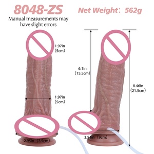 ของเล่นทางเพศแบบสวมใส่ได้ S8048-ZS พร้อมปลอกสวมสองชั้นแบบฉีดน้ำได้ ปลั๊กทวารหนักเสมือนจริงพร้อมสายรัดยึดดิลโด้ ของเล่นผู้ใหญ่สำหรับกระตุ้นจุดจี - Product Image 6
