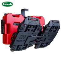 Équipement universel d'intégration de pneu de secours de hayon d'ORV Liush pour la boîte à outils d'accessoires de corps de Jeep Wrangler Ford Bronco