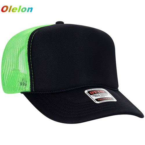 Black + fluorescent green net
