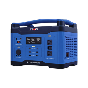 Station d'alimentation mobile à batterie lithium-ion Senci 220V 600W 300W pour extérieur et maison, rechargeable, portable, SC-600, usage domestique - Product Image 1
