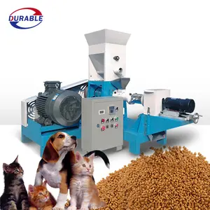 Hot Selling Animal Feed Pellet Machine Henan Feed Crushing Pet Cat Kibble Food Making Machine