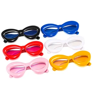 ファッション猫眼鏡フレーム女性アンチブルーライトコンピューターグラスレトロ光学眼鏡フレーム