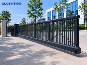 <span class=keywords><strong>Puerta</strong></span> Corredera Cantilever Automática sin Rieles con Control Remoto Opcional por Aplicación LPR para Entrada de Fábrica o Escuela - Product Image 4