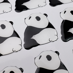 Adesivos de Resina Epóxi 3D com Design Encantador para Capas de Celular, Atacado de Adesivos Decorativos 3D em Cúpula de Resina Epóxi Fofos para Copos - Product Image 4
