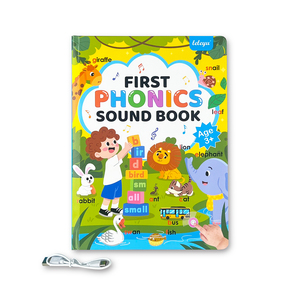 <span class=keywords><strong>Livre</strong></span> sonore personnalisé rechargeable, <span class=keywords><strong>livre</strong></span> d'histoires parlant, matériel éducatif précoce pour enfants, en papier cartonné, personnalisable - Product Image 5