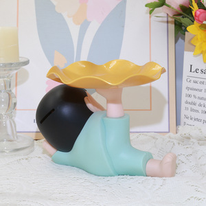Crayon Shin Chan – plateau de rangement pour clés, en plastique, dessin animé, décoration de bureau, cadeau pour la décoration de l'entrée de la maison - Product Image 3