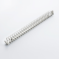 Kit de remplacement pour carnet A5 avec anneaux en O de 212 mm TC Factory, mécanisme de reliure à 20 trous, accessoires, clip de reliure métallique