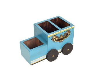 High Quality Wood Car Shape Cutlery Holder in Best Price For Restaurant Home Hotel Parties - Product Image 3