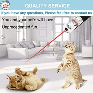 Venta al por mayor de juguetes para gatos productos púrpura verde rojo interactivo gato puntero láser Juguetes interactivos para gatos