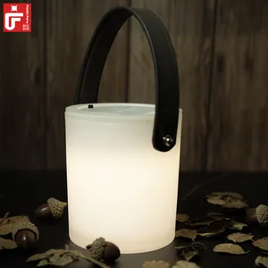 Factory Supplier Handmade Table Lamp Oem Battery Operated Mini Night Light Portable Glass Kids Table Lamp For Decoration