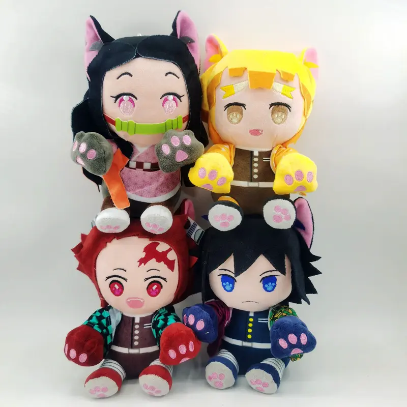 Cpc yanxiannv Bester Preis 20cm Japan Anime Dämonen töter Tomioka Giyu Kamado Tanjirou Kamado Nezuko Agatsuma Zenitsu Plüschtiere