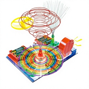 Blocs de construction électroniques en plastique colorés, kit d'expériences scientifiques sur la physique, circuit électronique, jouet éducatif pour enfants - Product Image 1