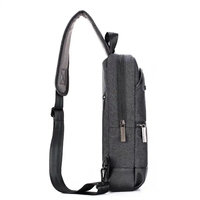 TINYAT Wasserdichte Damen Packbare Schultertasche Brusttasche Sport Dreieckige Umhängetasche Großhandel