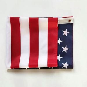 ขายตรงจากโรงงาน มีสินค้าในสต็อก ธงชาติอเมริกา ผ้าโพลีเอสเตอร์ 68D ขนาด 3x5 ฟุต 90x150 ซม. รับทำโลโก้ตามสั่ง มีขนาดสั่งทำได้ - Product Image 6