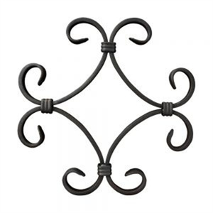 Rèn sắt rèn các yếu tố giả mạo cho lan can cửa sổ hoặc hàng rào trang trí dịch vụ mô hình 3D bao gồm - Product Image 6