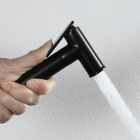 Kit de pulvérisation de Bidet en silicone, accessoire de salle de bains, pistolet de chasse Portable dissimulé, simple, faible pression à froid