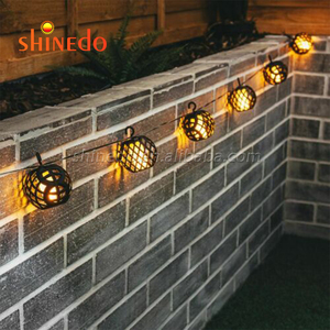 Solar powered luce della stringa esterna, le lampadine del globo con 6 LED, Impermeabile luce, - Product Image 6